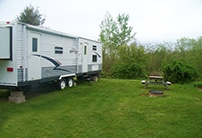 camping at dunromin nova scotia canada 39 s ocean playground christmas at waters edge trailer